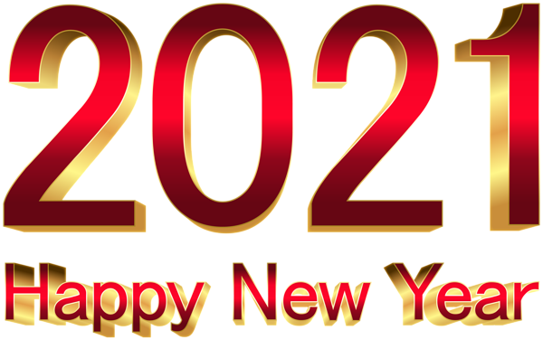 Clipart 2021 Happy Decoration PNG Image