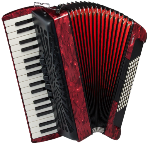 Red Accordion HD Image Free PNG Image