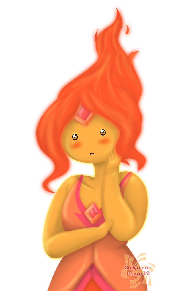 Picture Princess Flame Adventure Time PNG Image