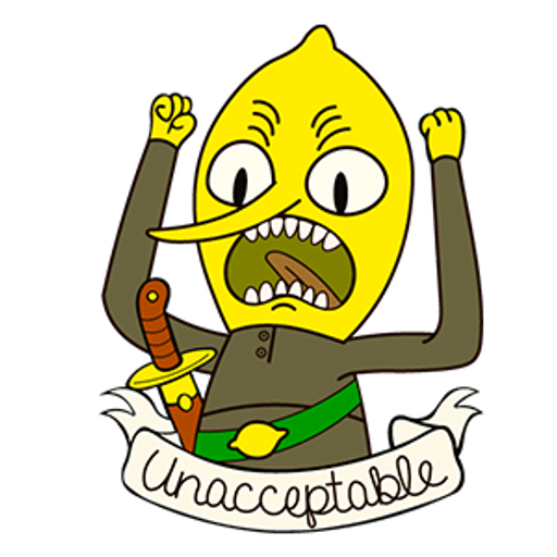 Lemongrab Adventure Time PNG Image High Quality PNG Image