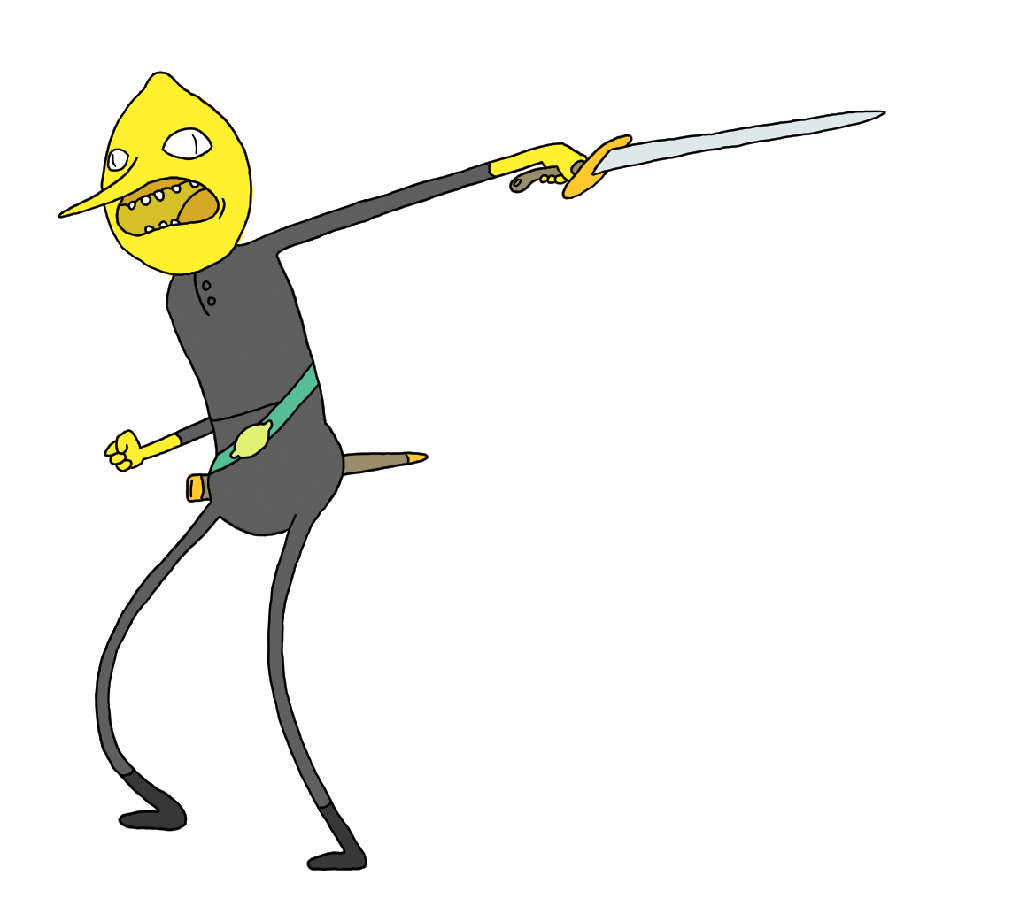 Lemongrab Adventure Time HQ Image Free PNG Image