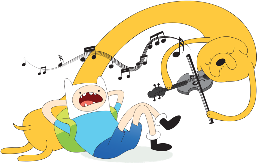 And Jake Adventure Finn Time PNG Image