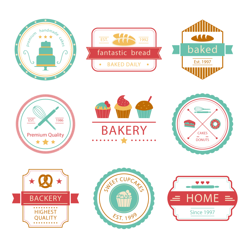 Cake Logo Bakery Vector Baking Free Photo PNG PNG Image