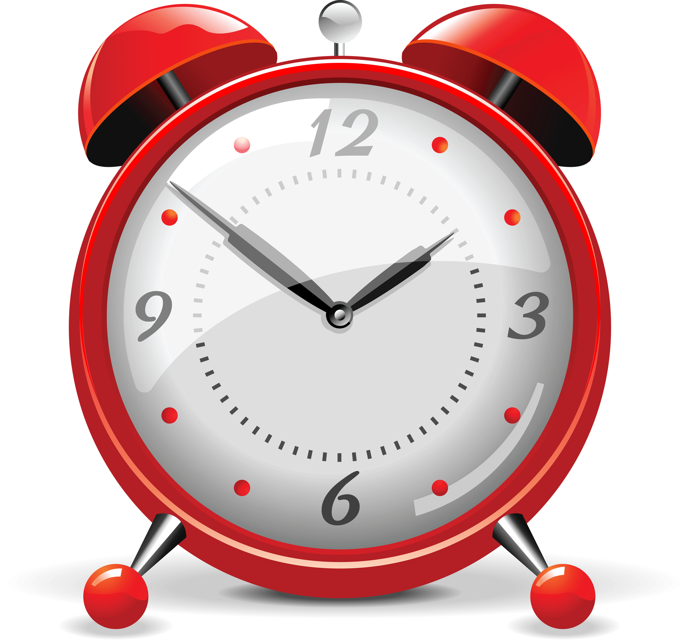 Alarm Red Free Clipart HD PNG Image