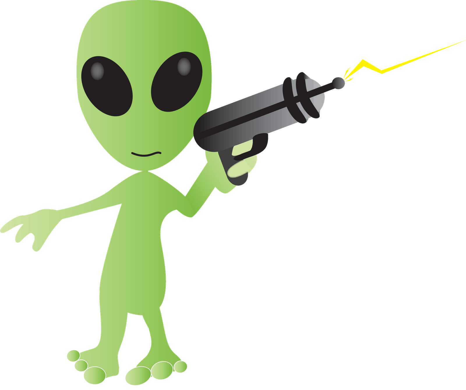 Alien Transparent Background PNG Image