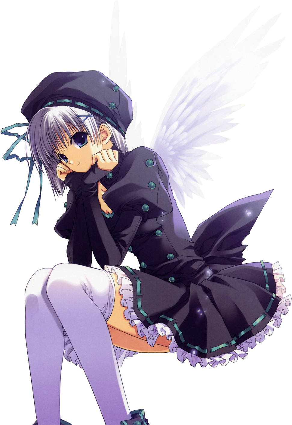 Girl Anime Angel PNG Free Photo PNG Image