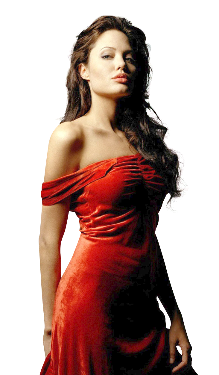 Angelina Jolie Transparent Background PNG Image