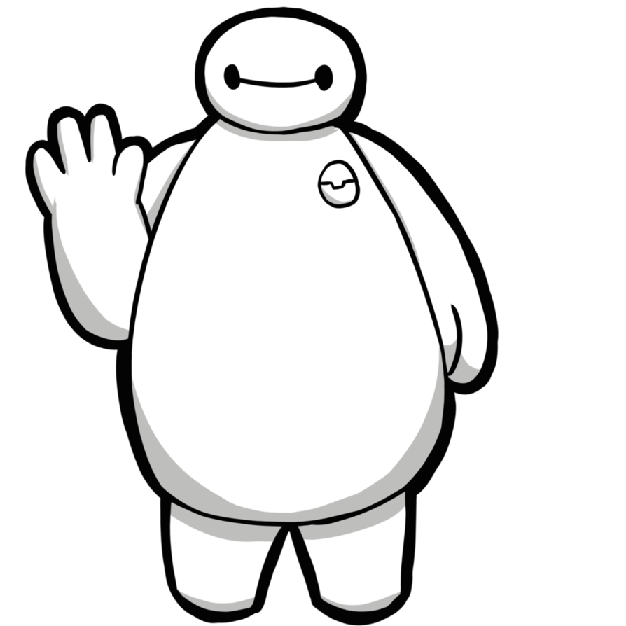 Hamada Tadashi Company Walt Baymax The Drawing PNG Image