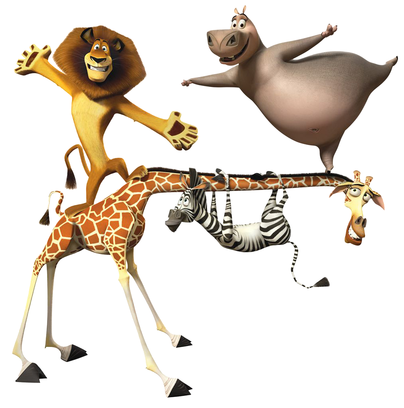 Melman Giraffidae Alex Gloria Joint HQ Image Free PNG PNG Image