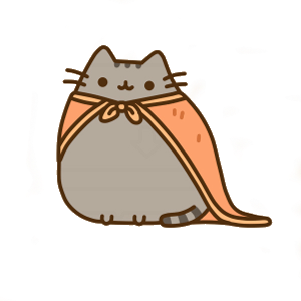 Carnivoran Headgear Pusheen Hero Cat Free HQ Image PNG Image