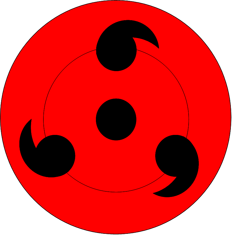 Sharingan Mangekyou Free Clipart HD PNG Image