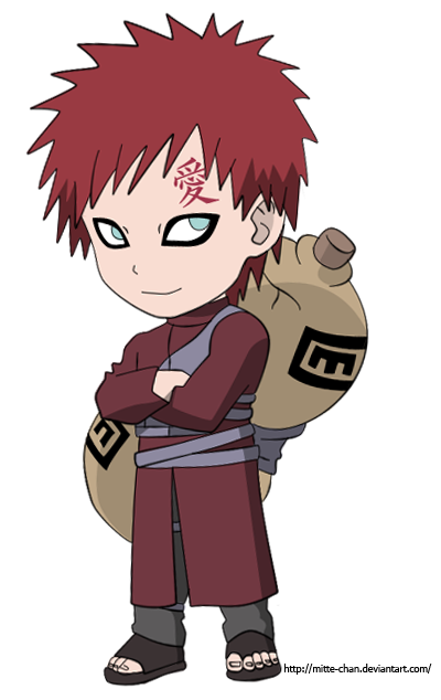 Naruto Gaara Free HD Image PNG Image