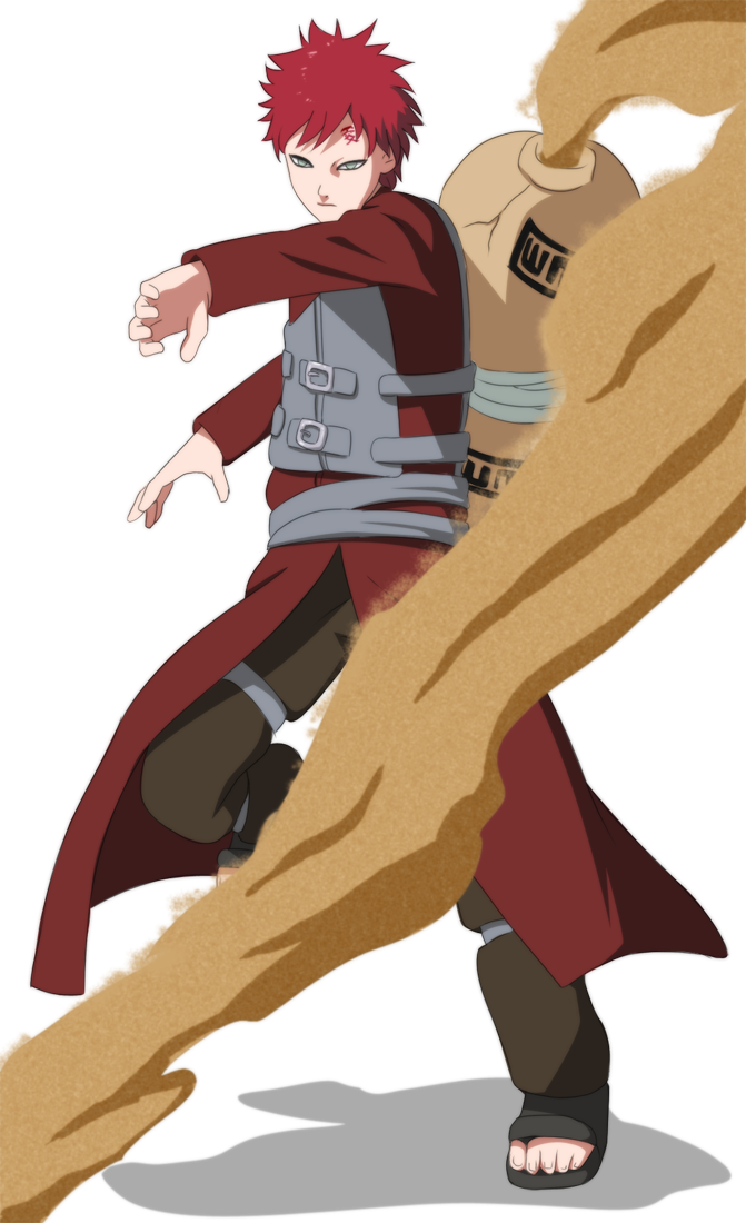 Naruto Gaara Picture Free Photo PNG Image