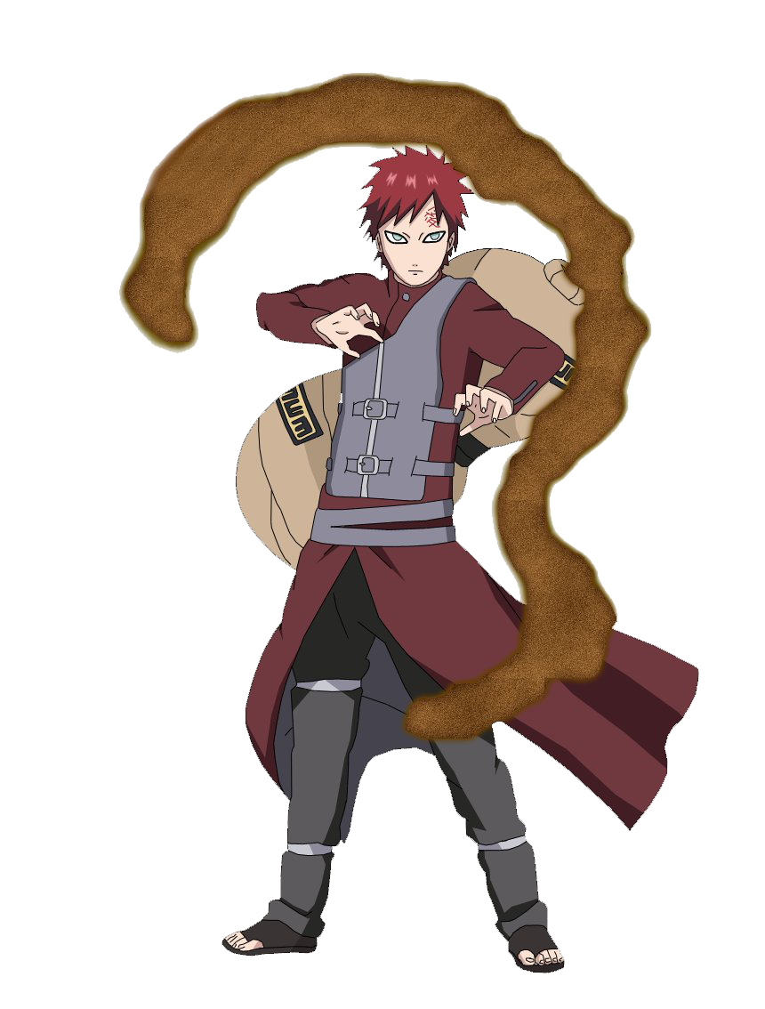 Gaara Pic PNG Free Photo PNG Image