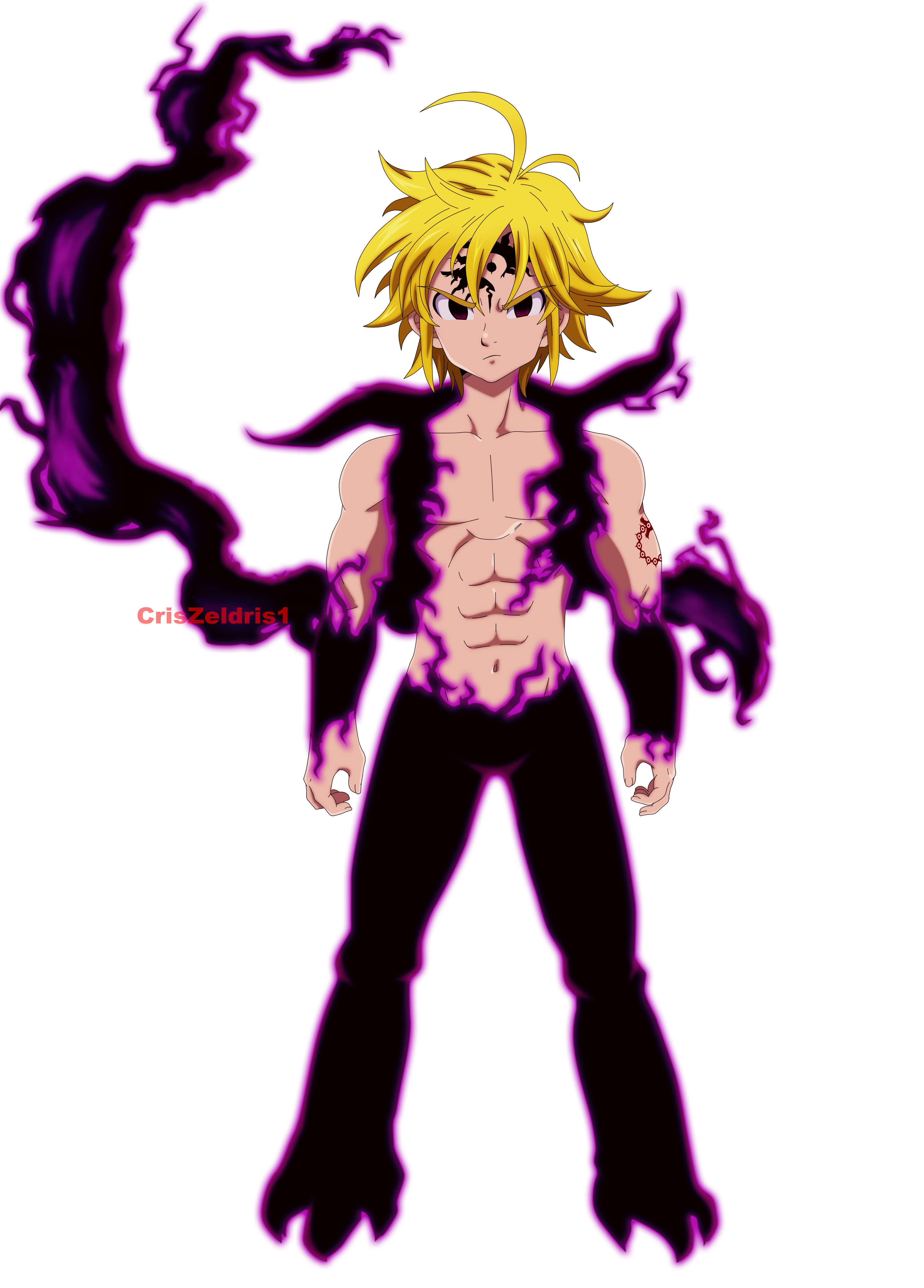 Deadly The Seven Meliodas Sins PNG Image