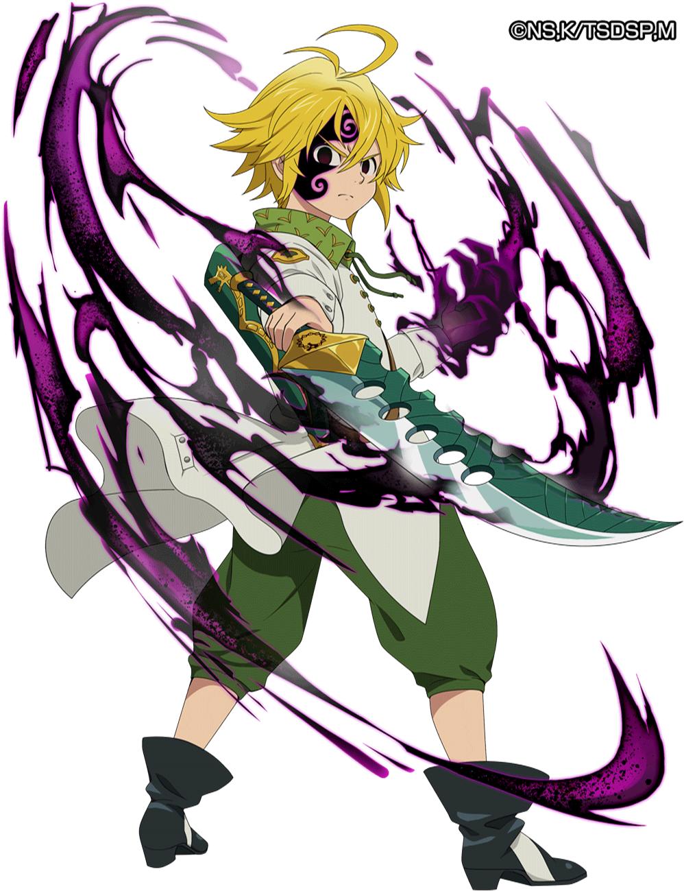 Deadly The Seven Meliodas Sins PNG Image