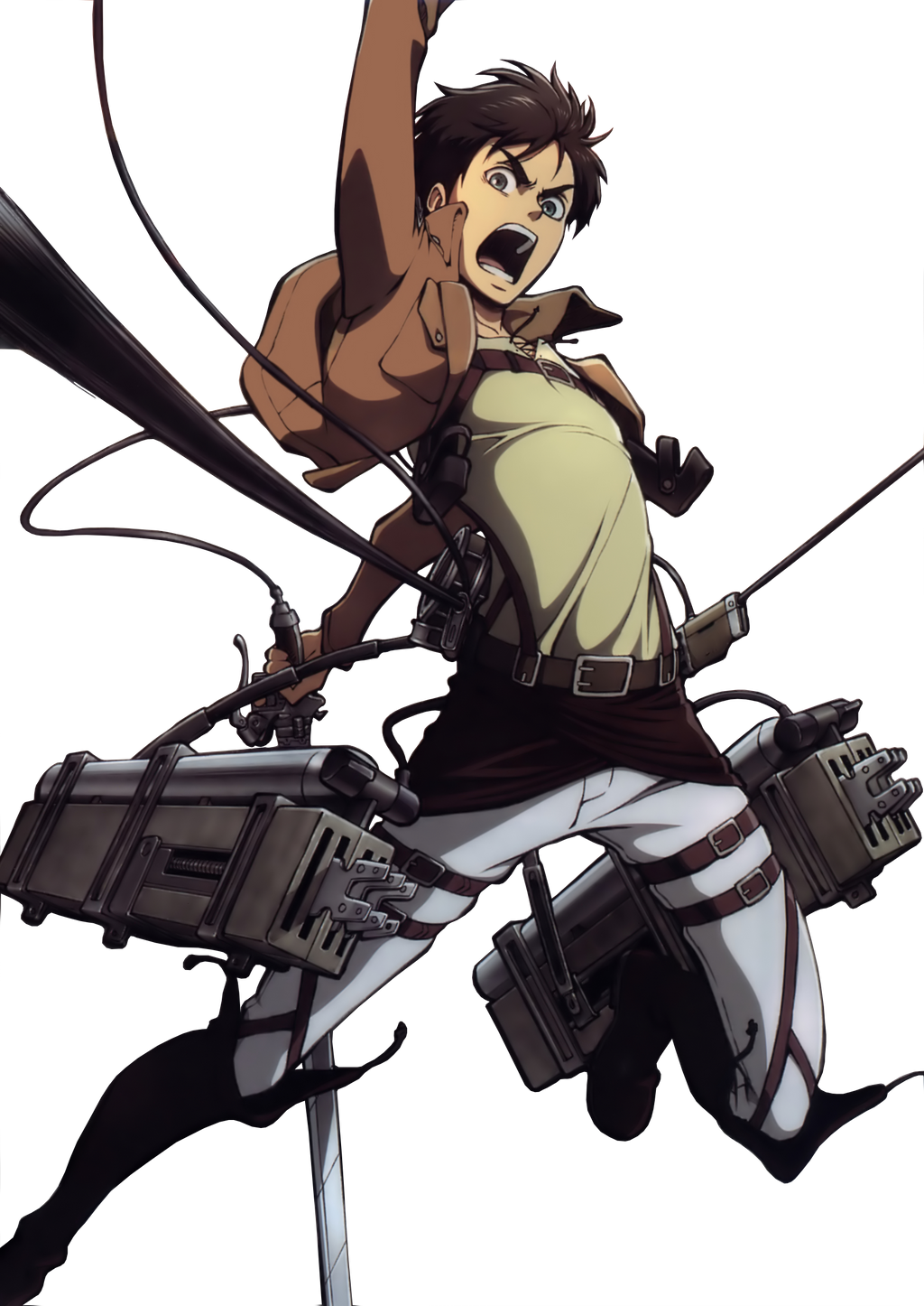 Yeager Eren Render PNG Download Free PNG Image