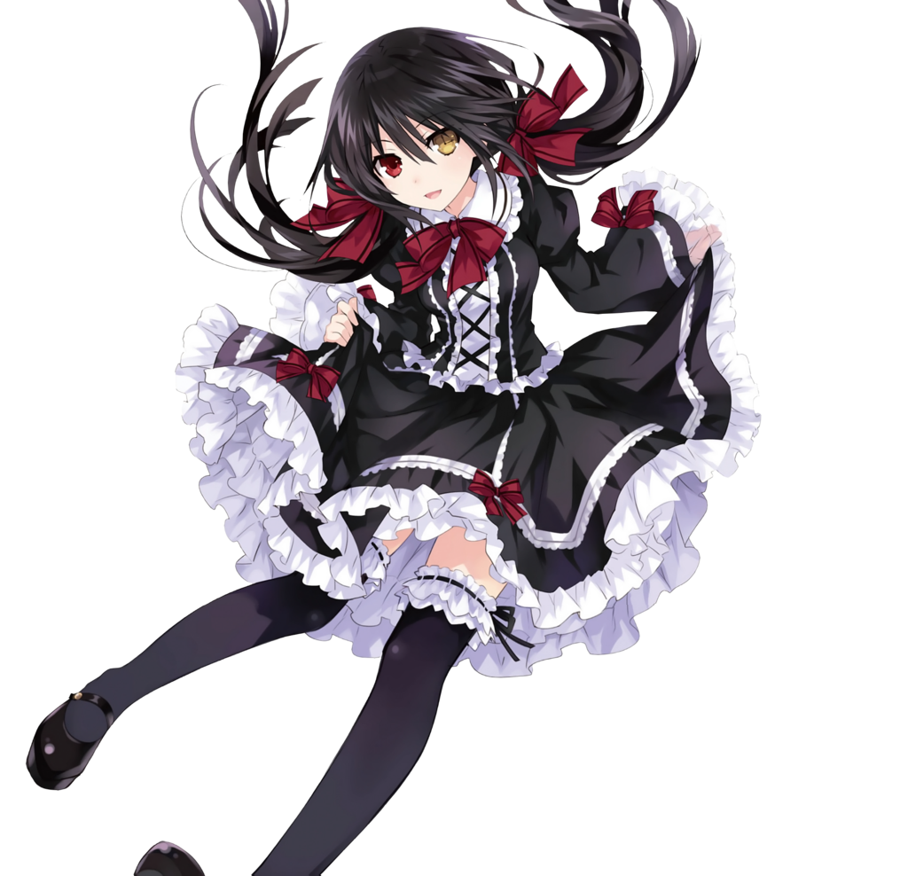 Tokisaki Kurumi PNG Free Photo PNG Image