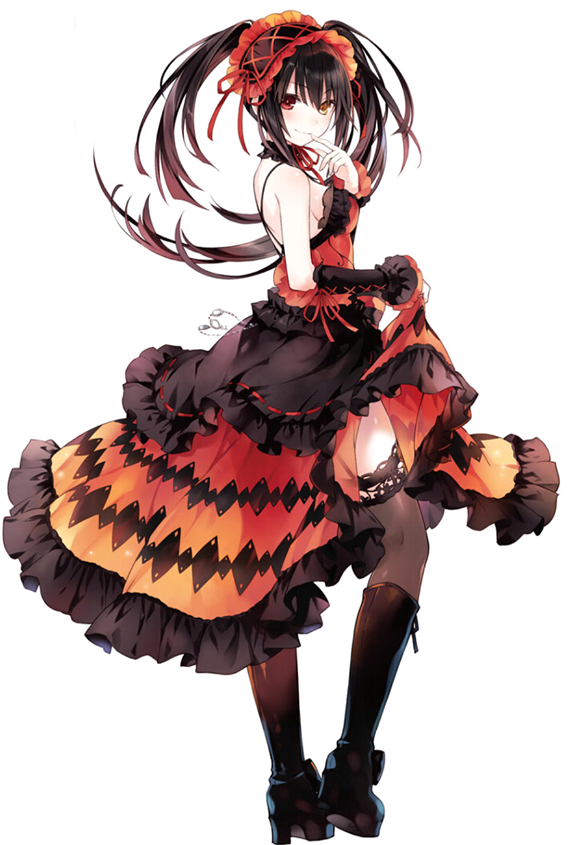 Tokisaki Kurumi Free Clipart HQ PNG Image