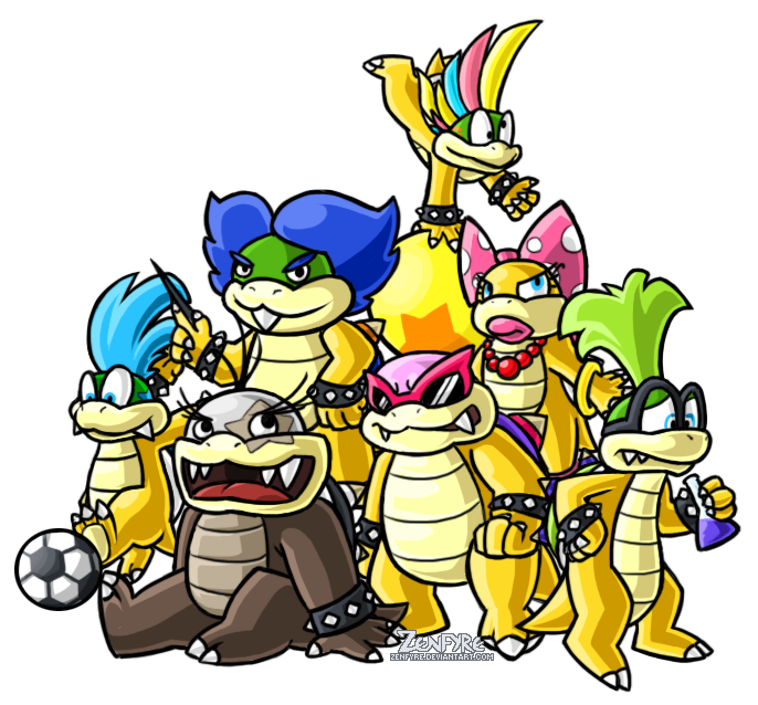 Koopalings Pic HQ Image Free PNG Image