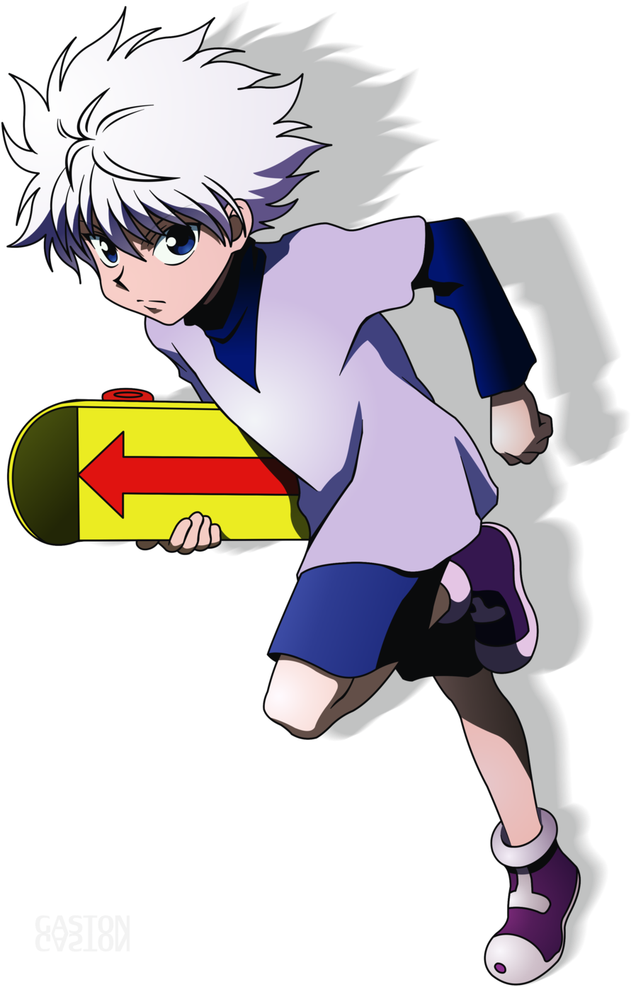 Killua X Zoldyck Hunter Free Clipart HQ PNG Image