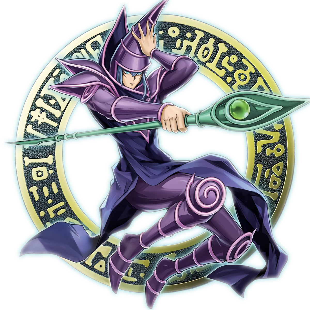 Dark Magician Anime Free Transparent Image HD PNG Image