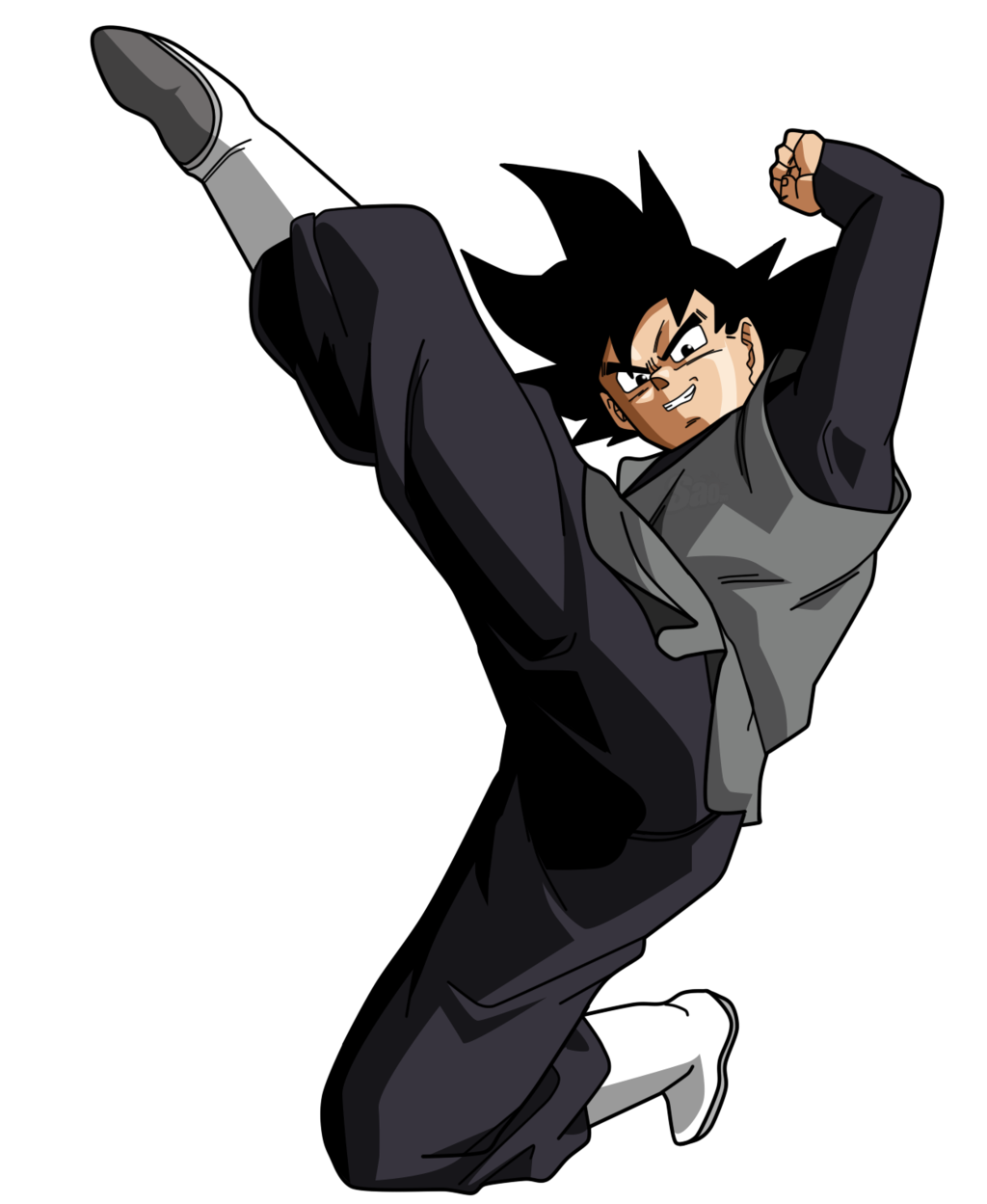 Black Goku Free Transparent Image HD PNG Image