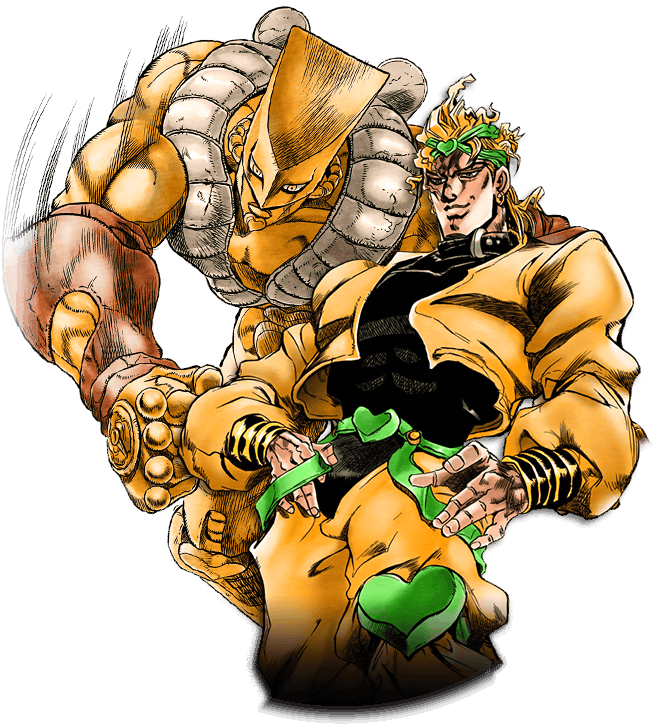 Brando Bizarre Dio Jojo'S Adventure PNG Image