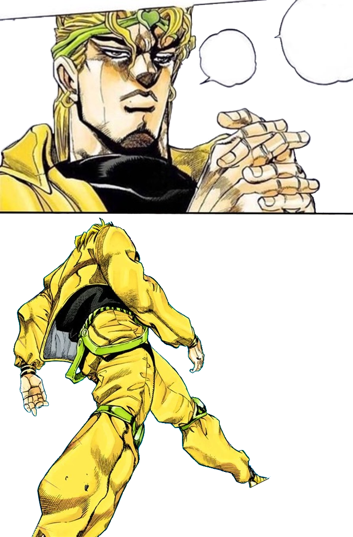 Brando Bizarre Dio Jojo'S Adventure PNG Image