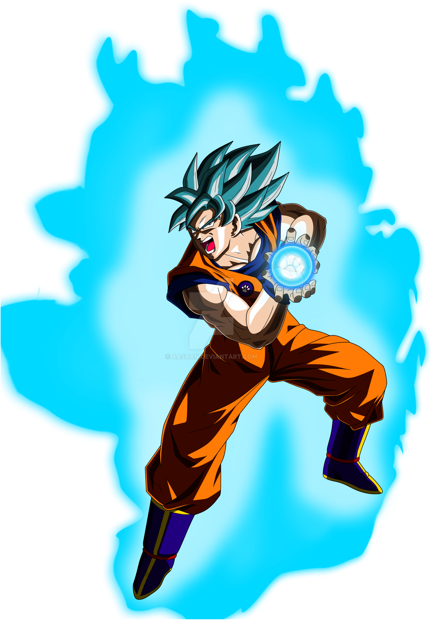 Kamehameha Ball Dragon HQ Image Free PNG Image