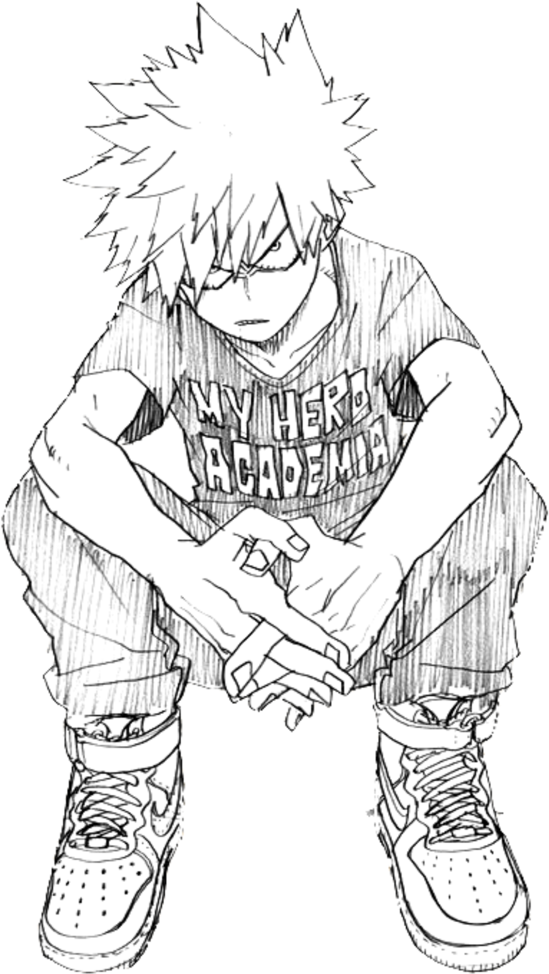 Bakugo Katsuki Free Clipart HQ PNG Image