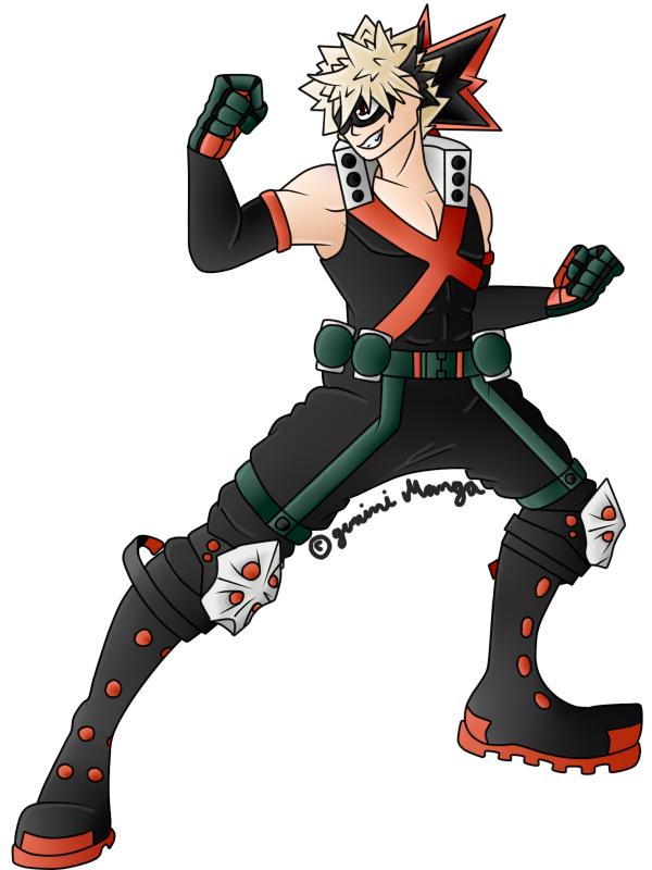 Hero Academia My Bakugo Katsuki PNG Image