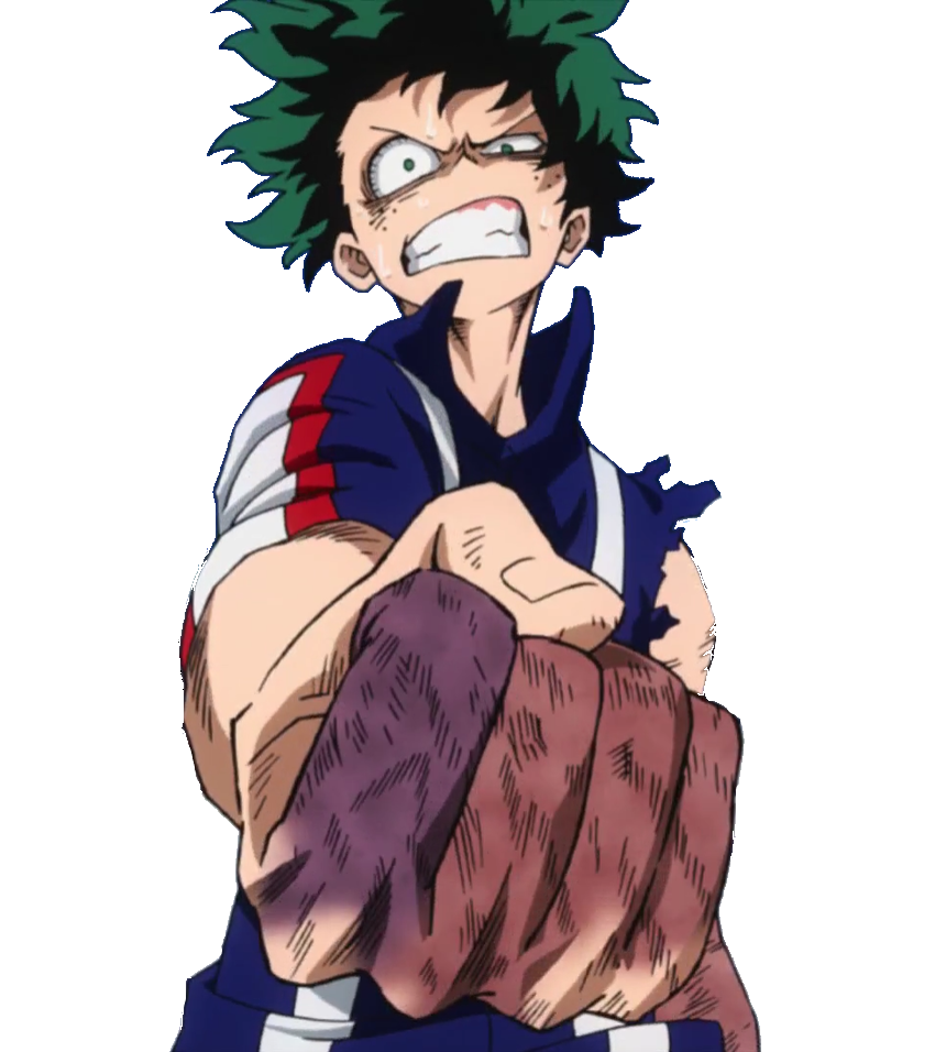 Midoriya Hero Izuku My Academia PNG Image