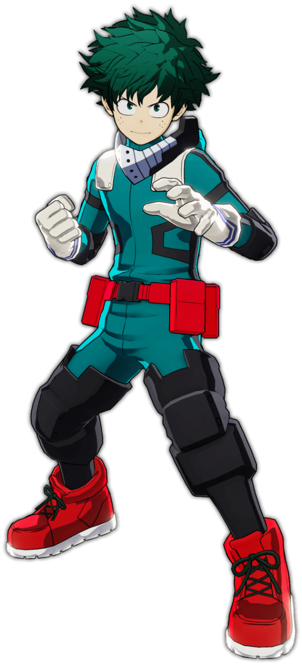 Midoriya Hero Izuku My Academia PNG Image