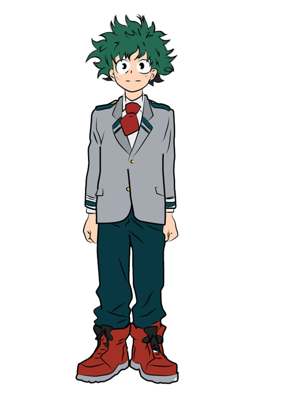 Midoriya Izuku Free Clipart HD PNG Image