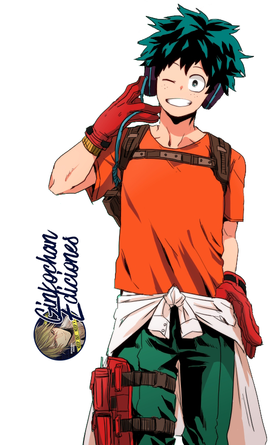 Midoriya Tv Izuku Character PNG File HD PNG Image