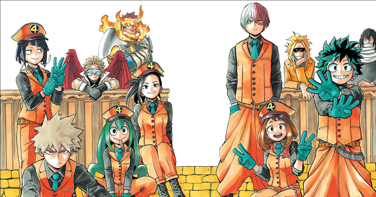 Hero Academia My Characters Free Photo PNG Image