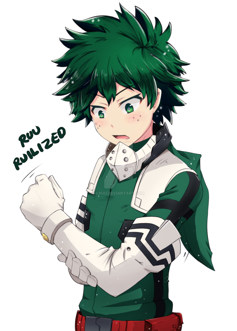 Midoriya Tv Izuku Character Free Download Image PNG Image