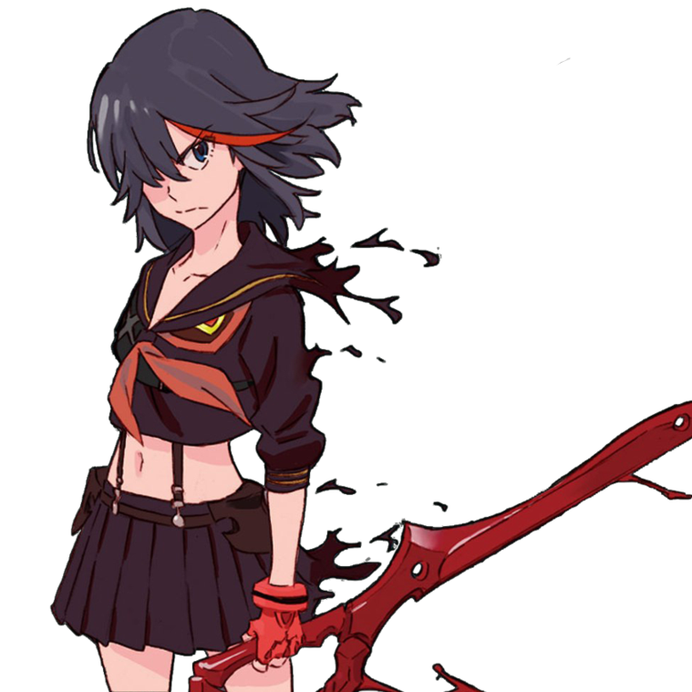 Matoi Ryuko Free HD Image PNG Image