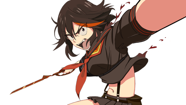 Matoi Ryuko Free HD Image PNG Image