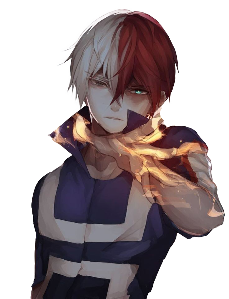 Todoroki Shoto High-Quality PNG Free Photo PNG Image