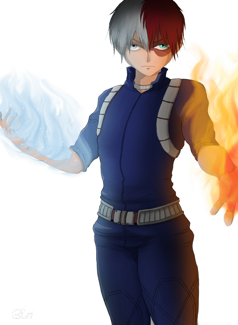 Tv Todoroki Shoto Character Picture PNG Image