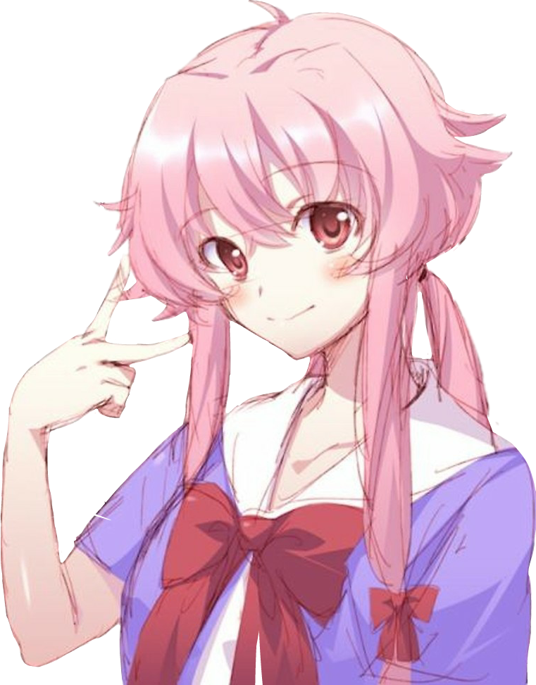 Gasai Yuno PNG File HD PNG Image