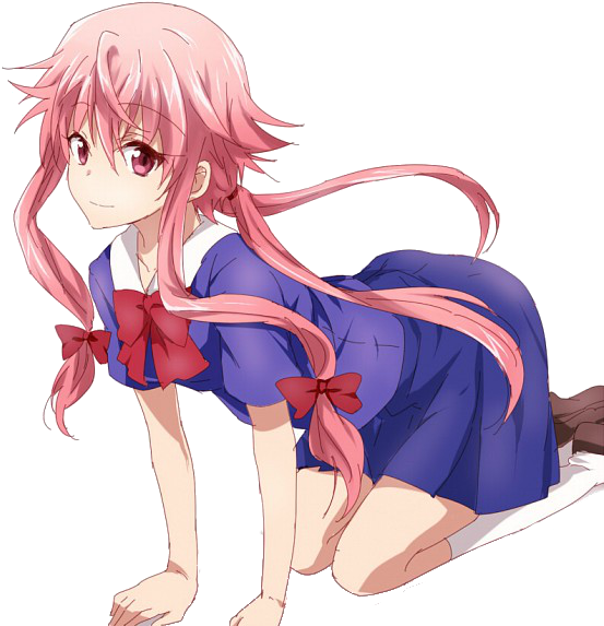 Gasai Yuno Free HQ Image PNG Image