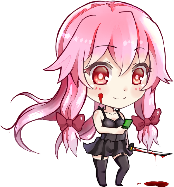 Gasai Yuno HQ Image Free PNG Image