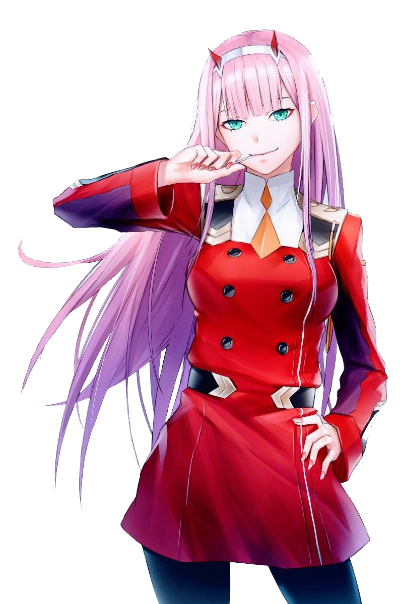 Fanart Zero Two Free Clipart HD PNG Image