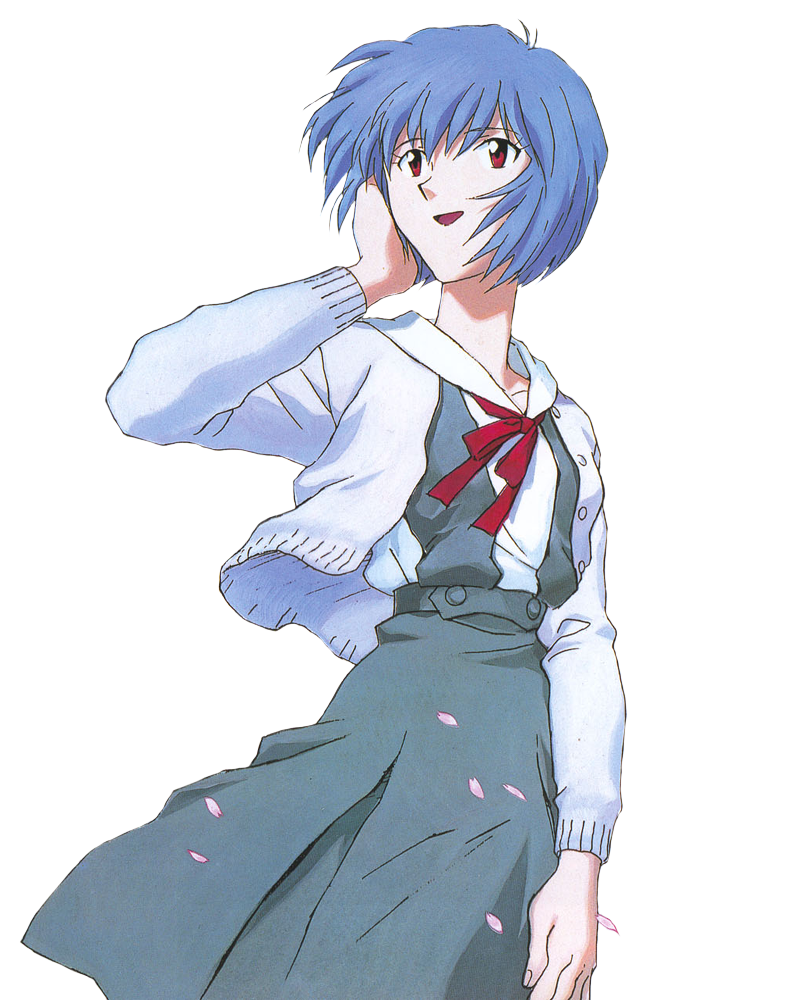 Ayanami Rei Free Clipart HQ PNG Image