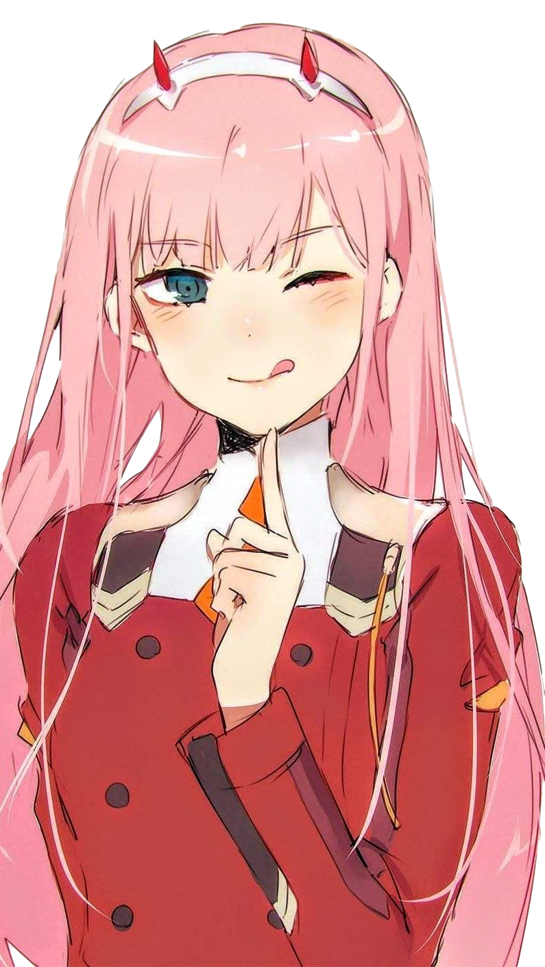 Fanart Zero Two HQ Image Free PNG Image