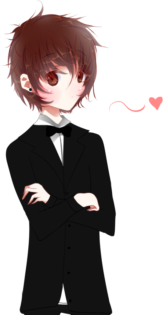 Cute Anime Boy Free HD Image PNG Image