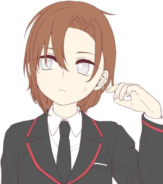 Cute Anime Boy Free HQ Image PNG Image